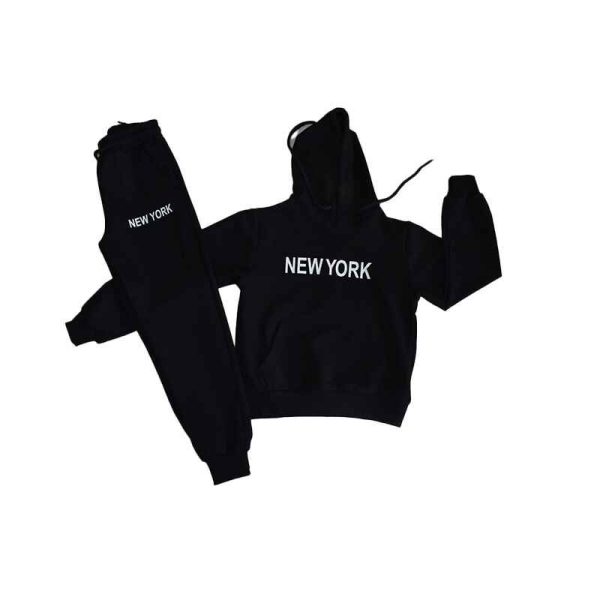 2 pc New York Tracksuits_Black
