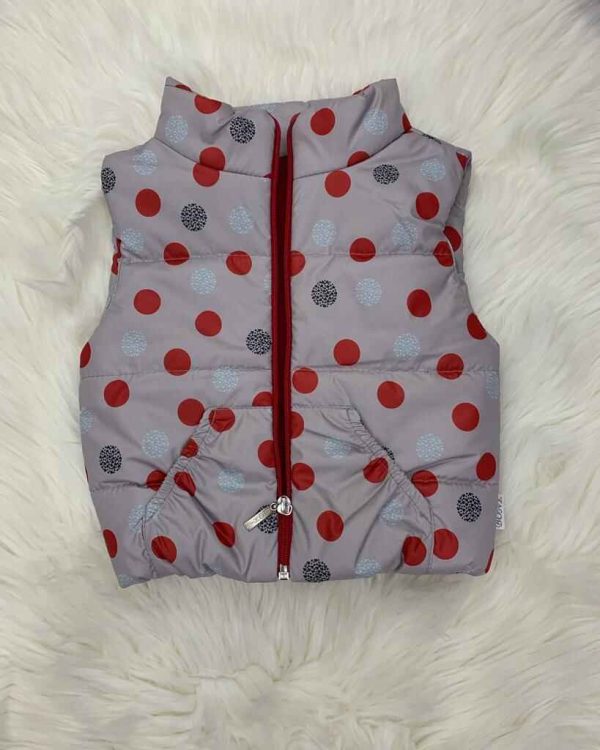 Half Jackets polka dot grey