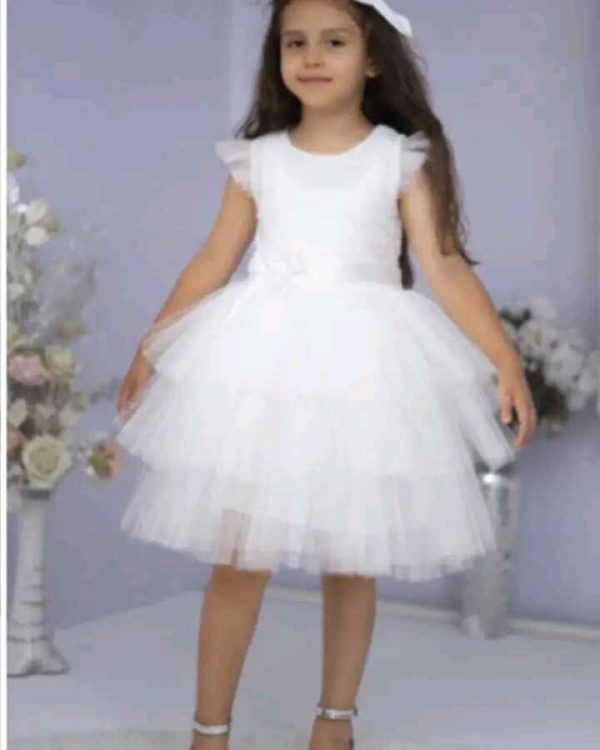 Tulle Dress white