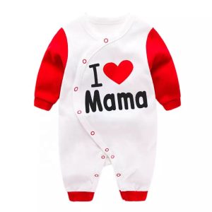 Long Sleeve Rompers Newborn Cotton Jumpsuit