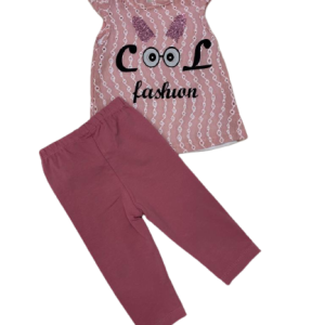 Adorable 2-Piece Girl's Set: Comfort and Style for Little Princesses