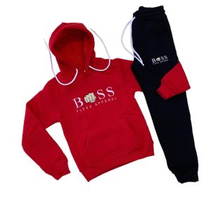 2pc Hooddie Boss Trackuit