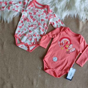 2pc Body Suit Lovely Butterfly