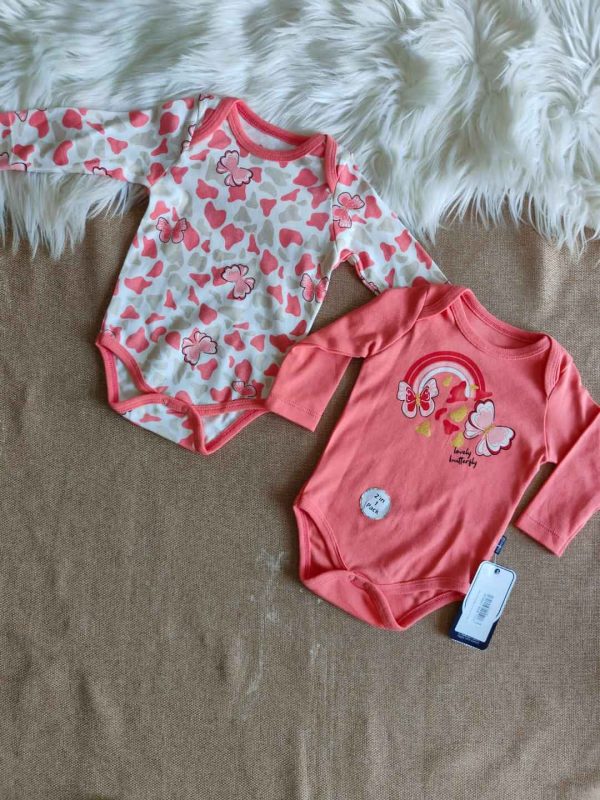 2pc Body Suit Lovely Butterfly