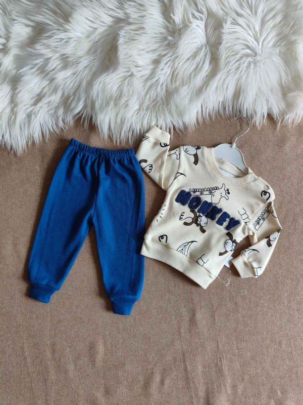 2pc Boy Set Monkey