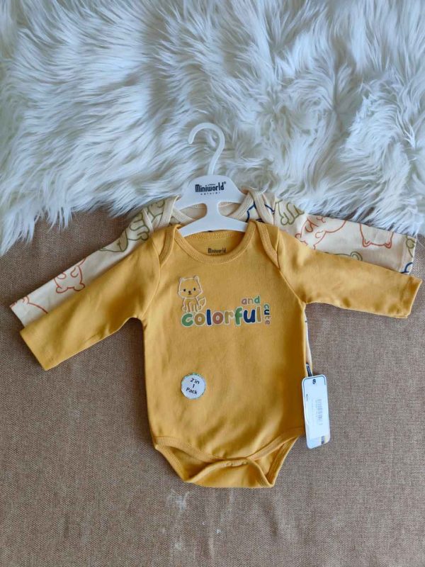 2pc Body Suit Colourful & Cute
