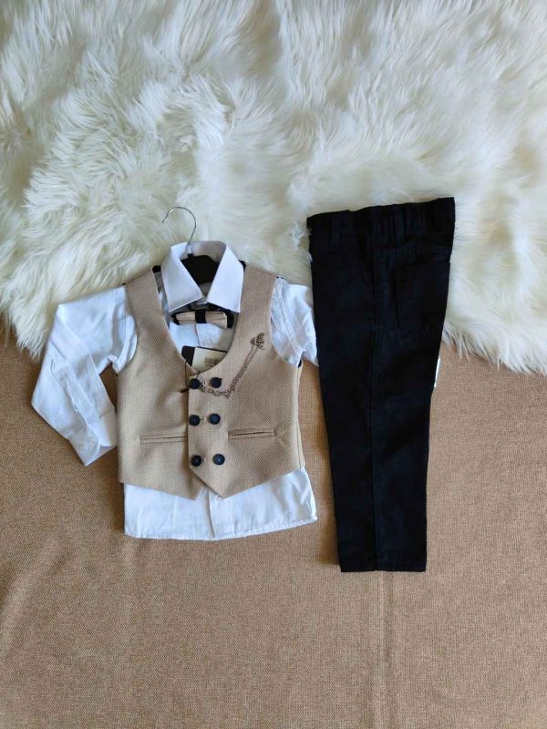 3PC Suit  – Beige
