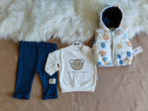 3pc Half Jacket Set Boys