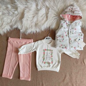 3pc Half Jacket Set Girls