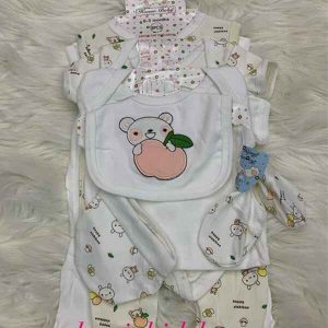 Essential 8-Piece Newborn Receiving Set: Comfort and Style for Your Little One