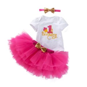 1st Birthday Girls Clothes Sets
