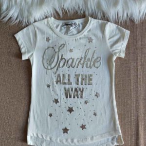 Girls top Sparkle All the Way