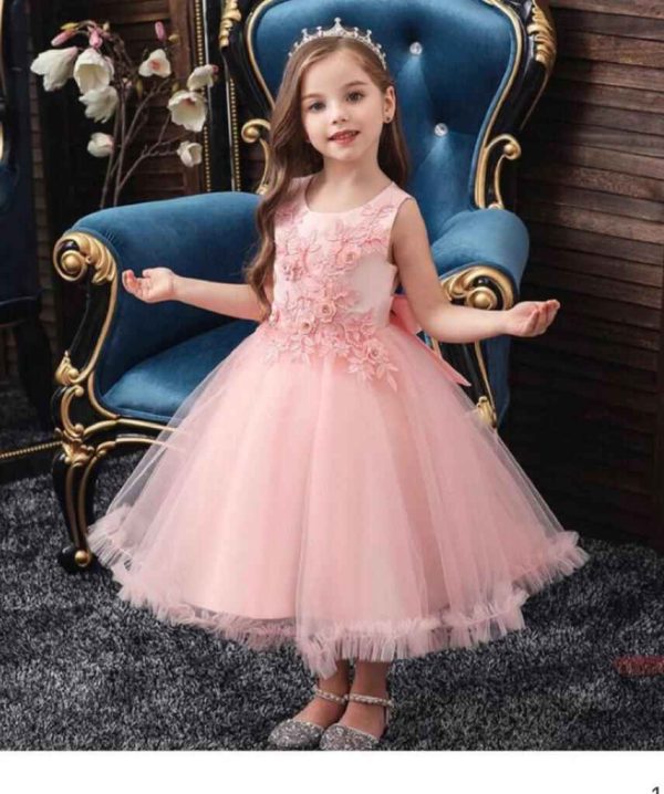 Round Flayered Dress