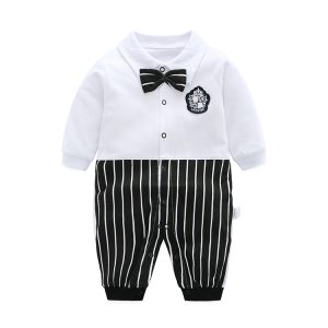 Style Long Sleeve Cotton Newborn Rompers