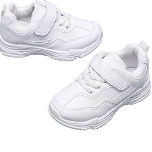 Step into the New School Year with Pristine White Sport Shoes
