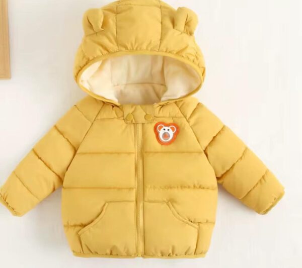 New Ear Cotton Jacket-yellow